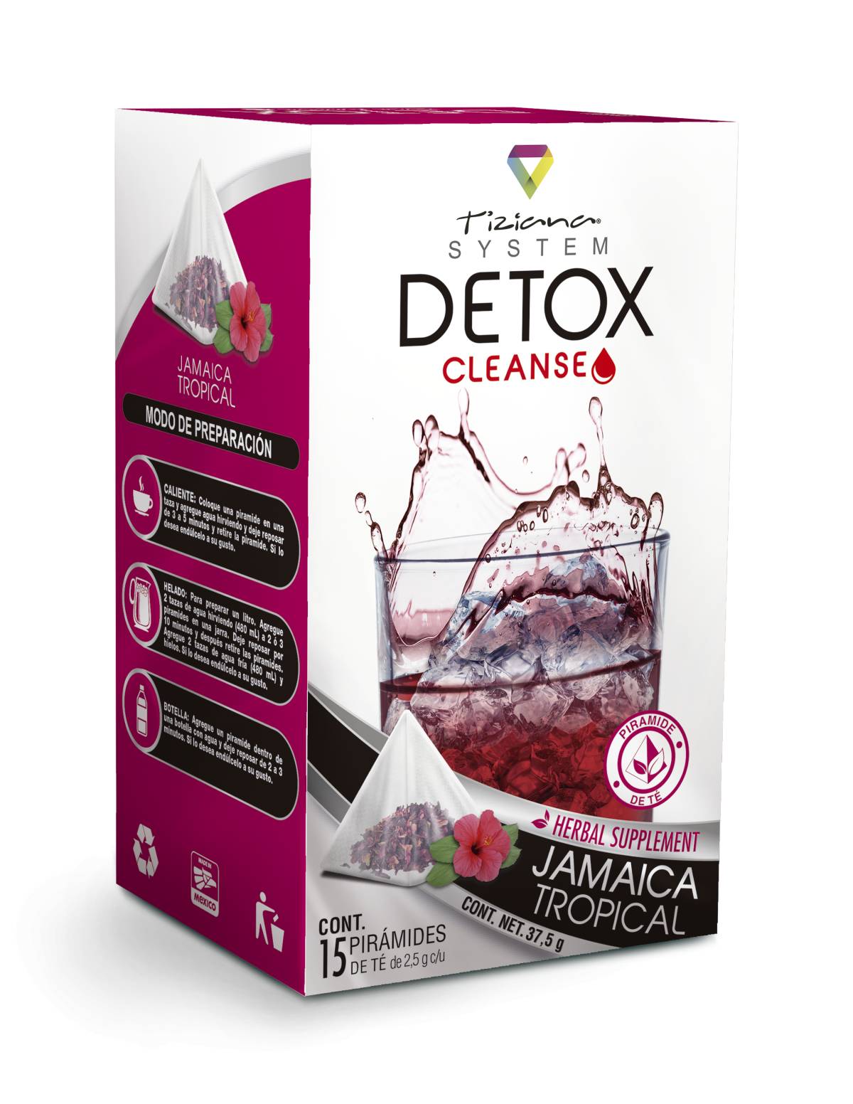Detox Cleanse  Pirámides de Té
